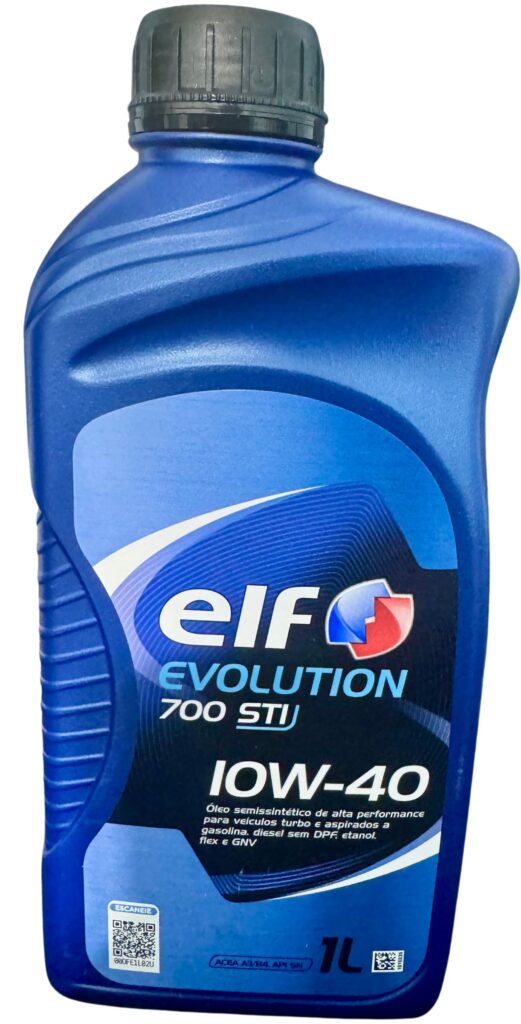 Óleo de Motor 10W40 Evolution 700 STI Semi-Sintético 1 Litro - ELF LUBRIFICANTES 219590